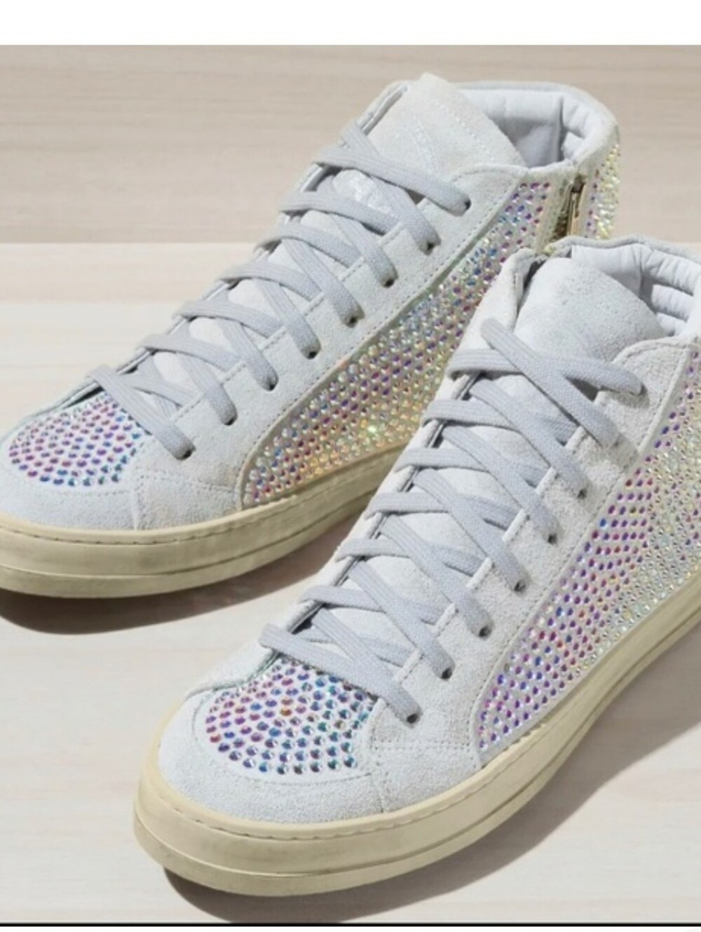 P448 Skate Strass Ringstone High Top Sneackers